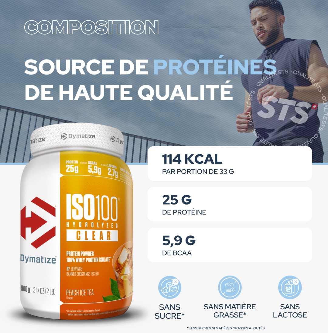 Iso 100 Hydrolyzed Clear