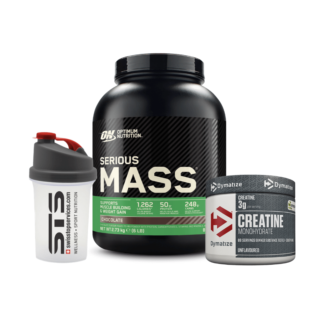 Mass gain pack for men aged 15 to 25