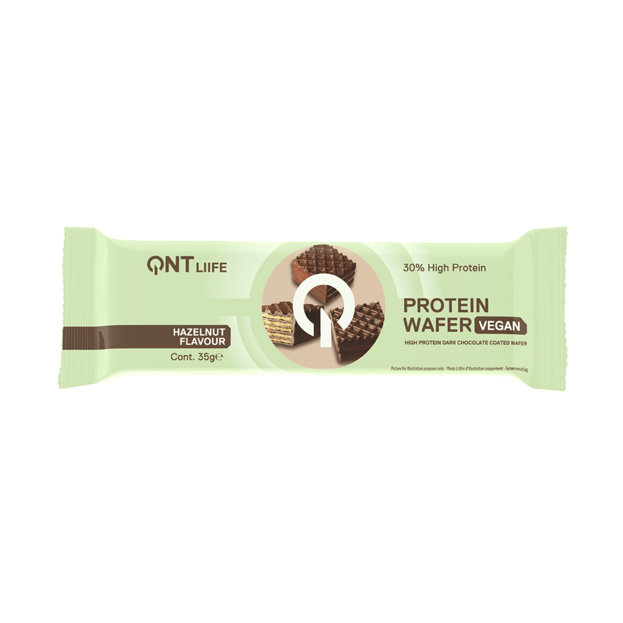 Wafer proteico vegano