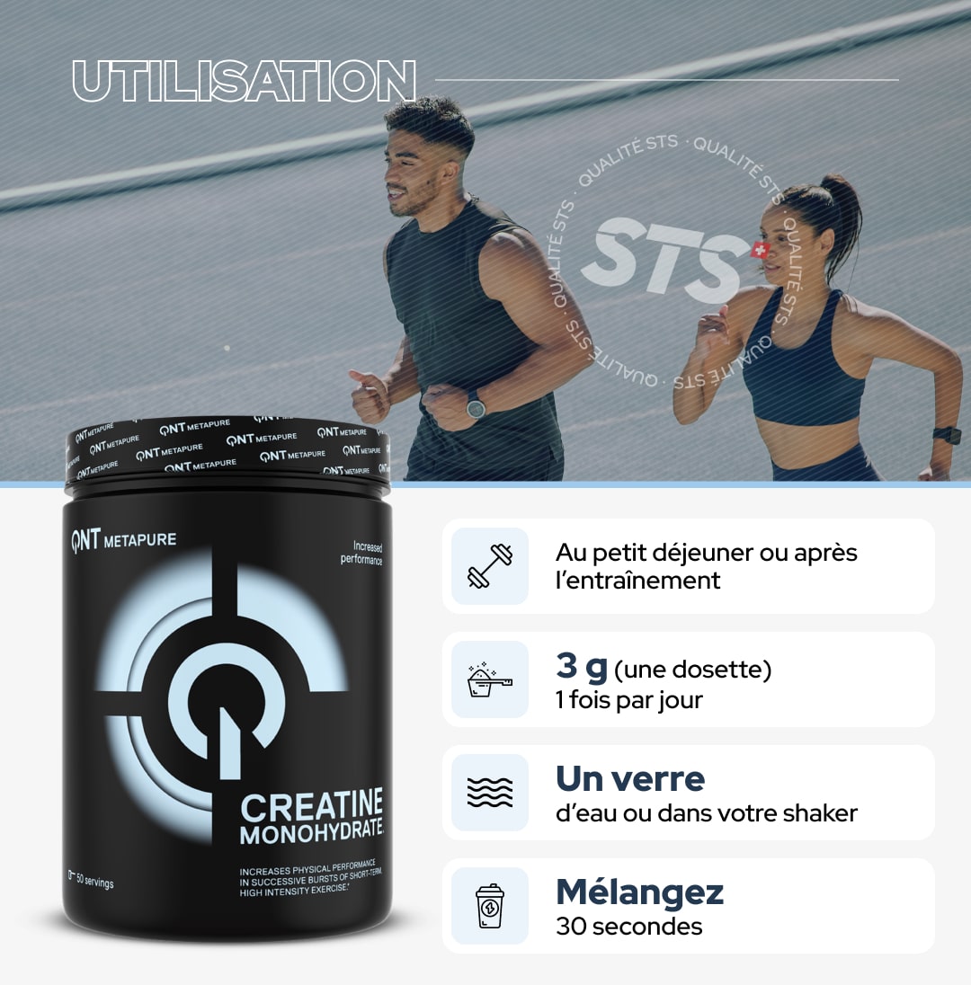 Creatina monoidrato QNT